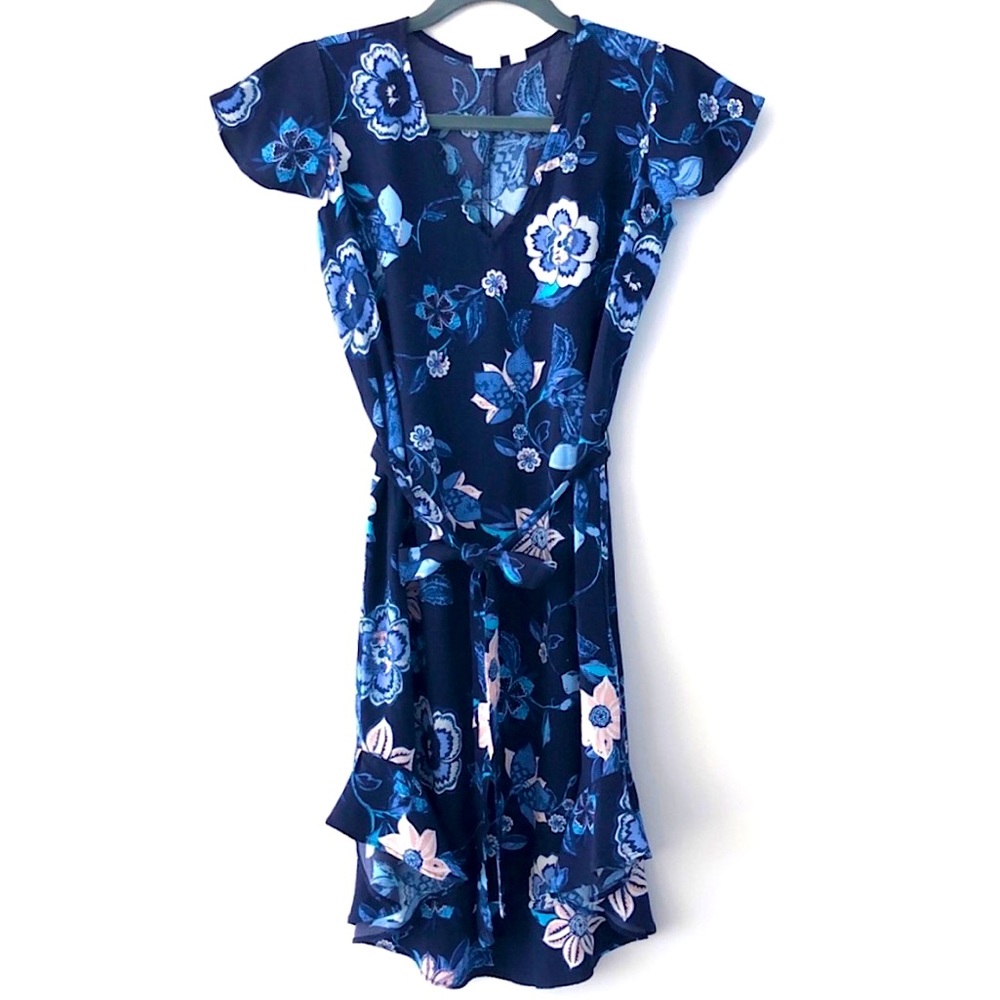 ✦ GAP ✦  Blue Floral Sundress ✦ Size Small
